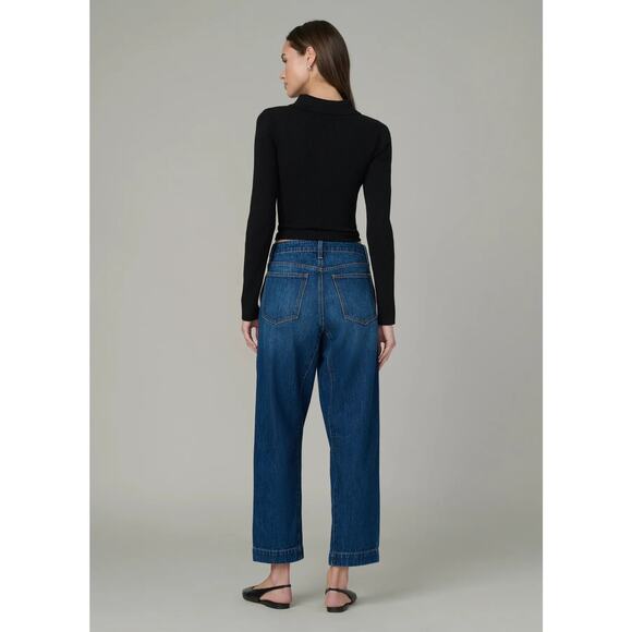 Joe's Jeans The Lisa Polo Sweater - Black NWT SIZE XS S M L - Picture 6 of 6